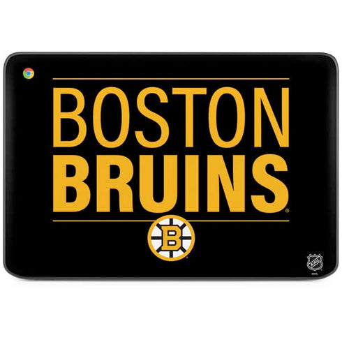 NHL Boston Bruins Lineup HP Chromebook Skin