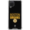 NHL Boston Bruins Lineup Galaxy A12 Clear Case