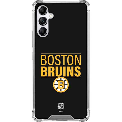 NHL Boston Bruins Lineup Galaxy A14 5G Clear Case
