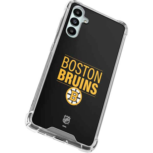 NHL Boston Bruins Lineup Galaxy A14 5G Clear Case