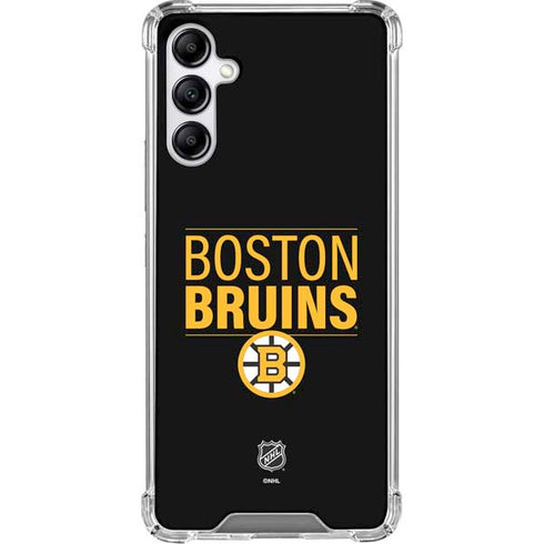 NHL Boston Bruins Lineup Galaxy A15 5G Clear Case