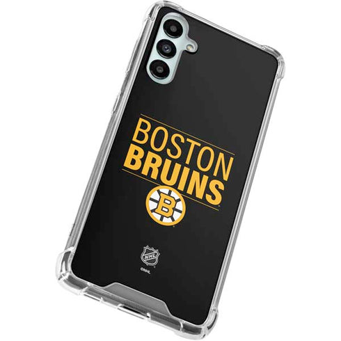 NHL Boston Bruins Lineup Galaxy A15 5G Clear Case
