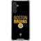 NHL Boston Bruins Lineup Galaxy A17 Clear Case