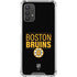 NHL Boston Bruins Lineup Galaxy A32 5G Clear Case