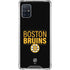 NHL Boston Bruins Lineup Galaxy A51 5G Clear Case