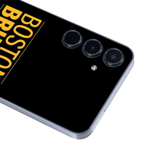 NHL Boston Bruins Lineup Galaxy A55 5G Skin