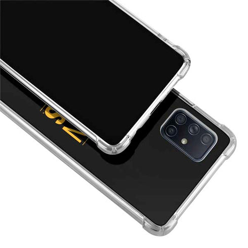 NHL Boston Bruins Lineup Galaxy A71 5G Clear Case