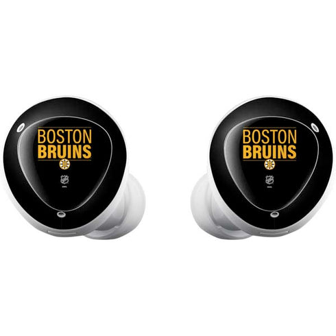 NHL Boston Bruins Lineup Galaxy Buds Plus Skin