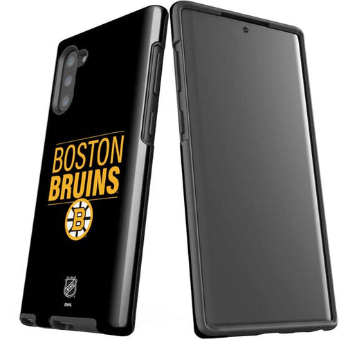 NHL Boston Bruins Lineup Galaxy Note 10 Pro Case