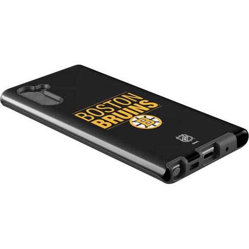 NHL Boston Bruins Lineup Galaxy Note 10 Pro Case