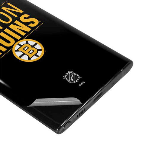 NHL Boston Bruins Lineup Galaxy Note 10 Skin