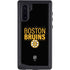 NHL Boston Bruins Lineup Galaxy Note 10 Waterproof Case