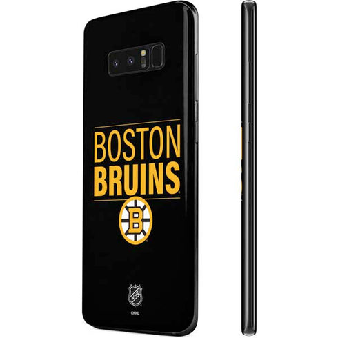 NHL Boston Bruins Lineup Galaxy Note 8 Skin