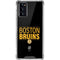 NHL Boston Bruins Lineup Galaxy Note20 5G Clear Case
