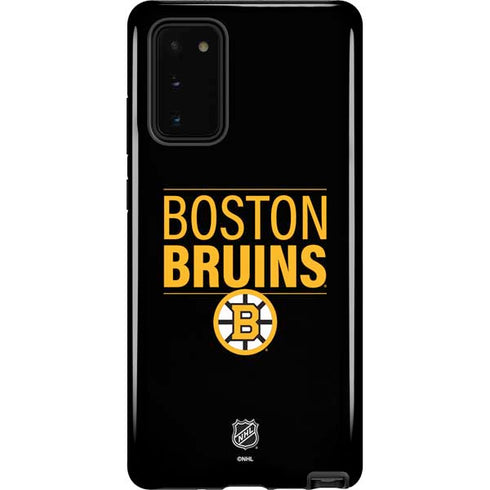 NHL Boston Bruins Lineup Galaxy Note20 5G Pro Case