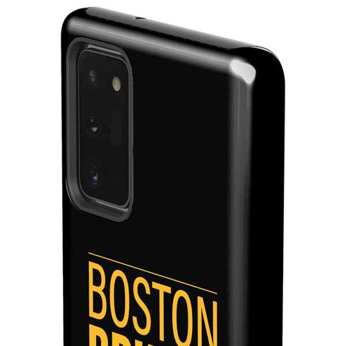 NHL Boston Bruins Lineup Galaxy Note20 5G Pro Case