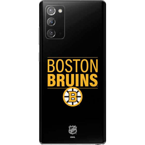 NHL Boston Bruins Lineup Galaxy Note20 5G Skin