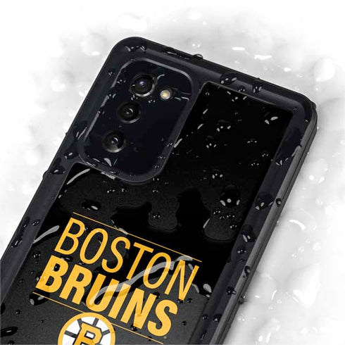 NHL Boston Bruins Lineup Galaxy Note20 5G Waterproof Case