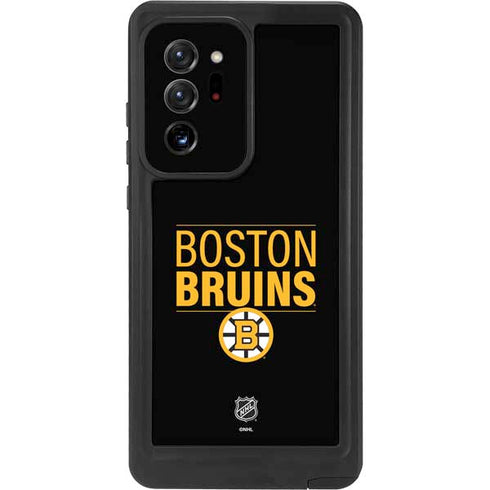 NHL Boston Bruins Lineup Galaxy Note20 Ultra 5G Waterproof Case