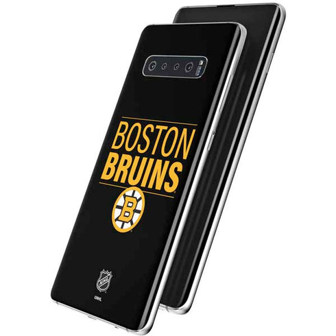 NHL Boston Bruins Lineup Galaxy S10 Plus Skin