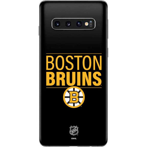 NHL Boston Bruins Lineup Galaxy S10 Skin