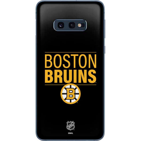 NHL Boston Bruins Lineup Galaxy S10e Skin