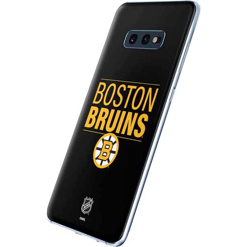 NHL Boston Bruins Lineup Galaxy S10e Skin