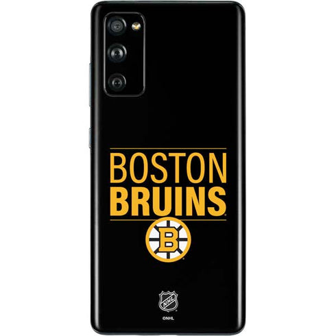 NHL Boston Bruins Lineup Galaxy S20 Fan Edition Skin