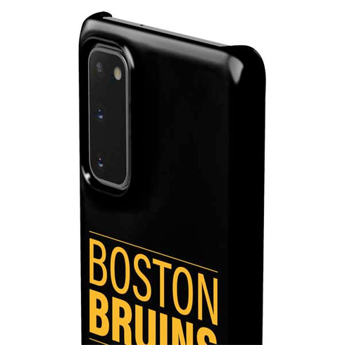 NHL Boston Bruins Lineup Galaxy S20 Lite Case