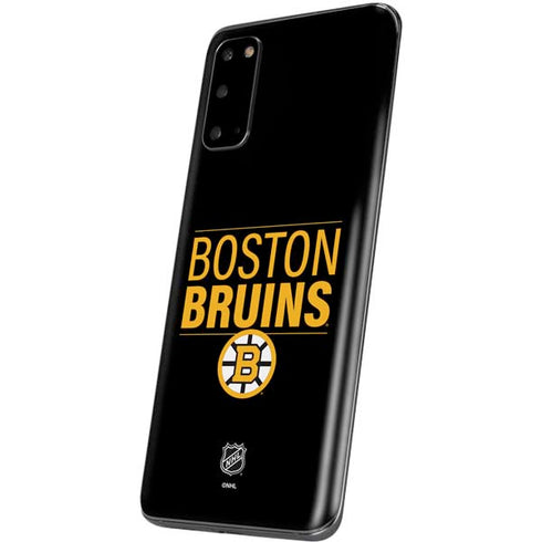 NHL Boston Bruins Lineup Galaxy S20 Skin