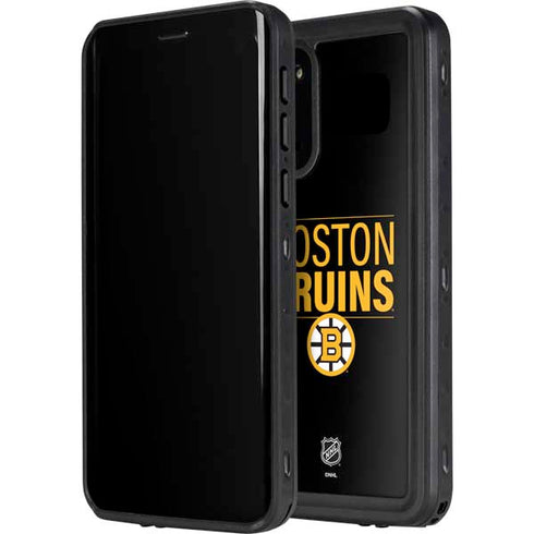 NHL Boston Bruins Lineup Galaxy S20 Waterproof Case