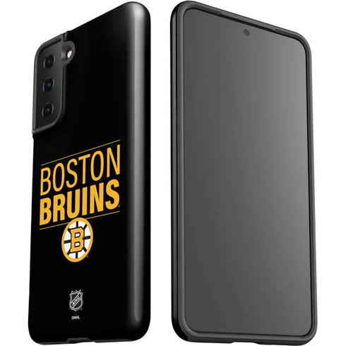NHL Boston Bruins Lineup Galaxy S21 FE Pro Case