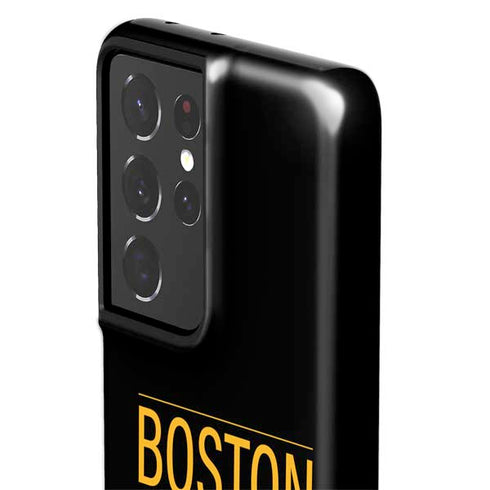 NHL Boston Bruins Lineup Galaxy S21 Ultra 5G Pro Case