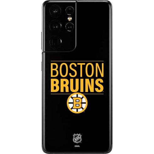 NHL Boston Bruins Lineup Galaxy S21 Ultra 5G Skin
