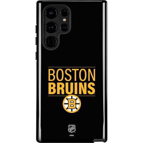 NHL Boston Bruins Lineup Galaxy S22 Ultra Pro Case