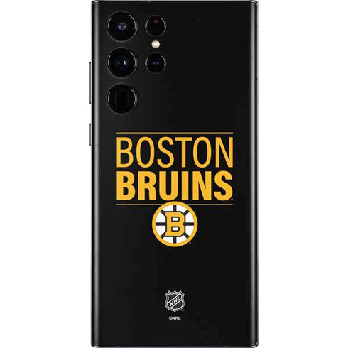 NHL Boston Bruins Lineup Galaxy S22 Ultra Skin