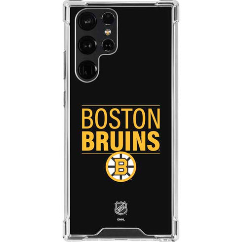 NHL Boston Bruins Lineup Galaxy S23 Ultra Clear Case