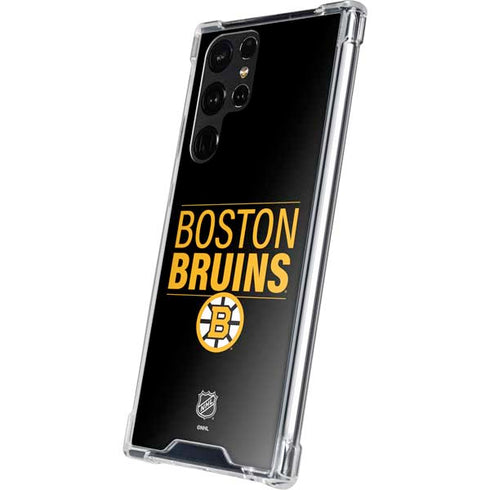 NHL Boston Bruins Lineup Galaxy S23 Ultra Clear Case