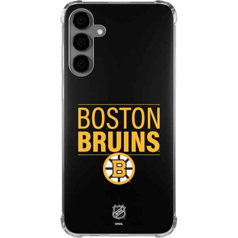 NHL Boston Bruins Lineup Galaxy S24 Plus Clear Case