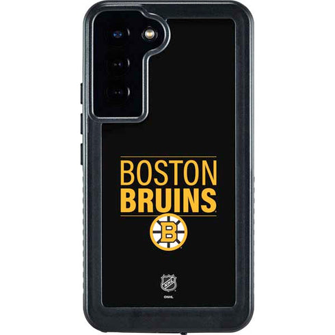 NHL Boston Bruins Lineup Galaxy S24 Plus Waterproof Case