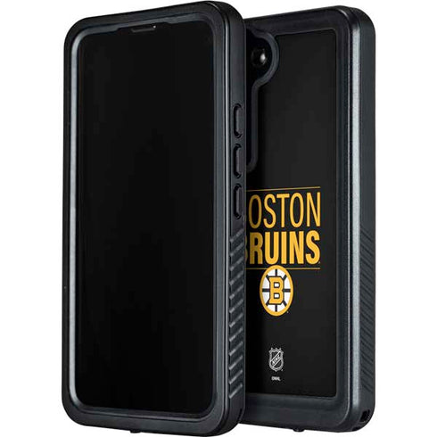 NHL Boston Bruins Lineup Galaxy S24 Plus Waterproof Case