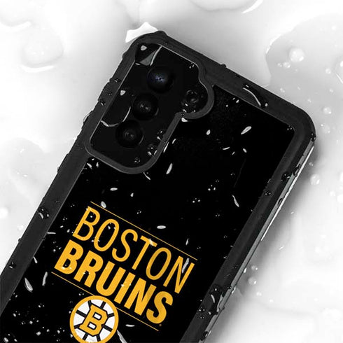 NHL Boston Bruins Lineup Galaxy S24 Plus Waterproof Case
