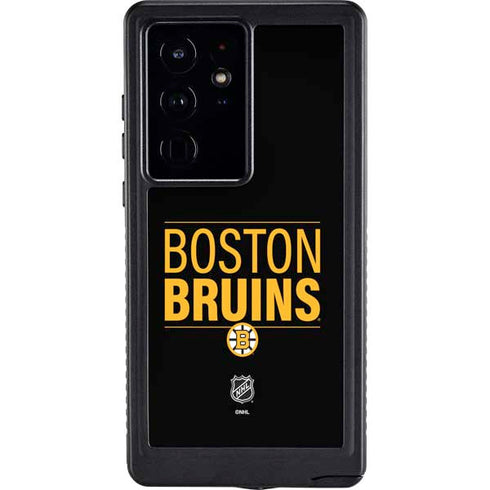 NHL Boston Bruins Lineup Galaxy S24 Ultra Waterproof Case