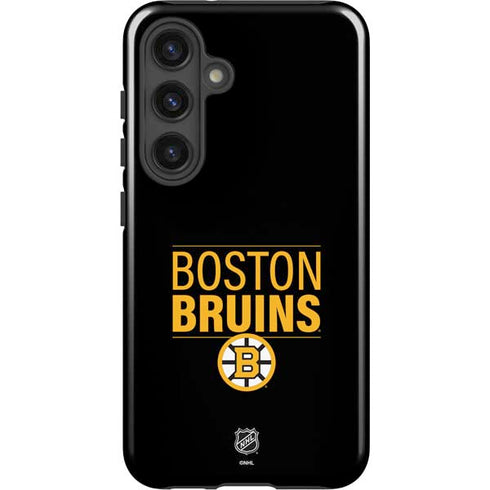 NHL Boston Bruins Lineup Galaxy S25 Impact Case