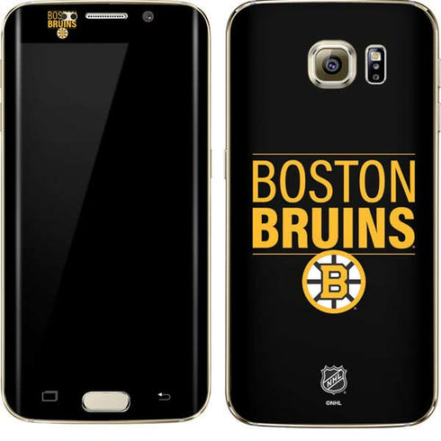 NHL Boston Bruins Lineup Galaxy S7 Edge Skin