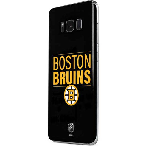 NHL Boston Bruins Lineup Galaxy S8 Skin