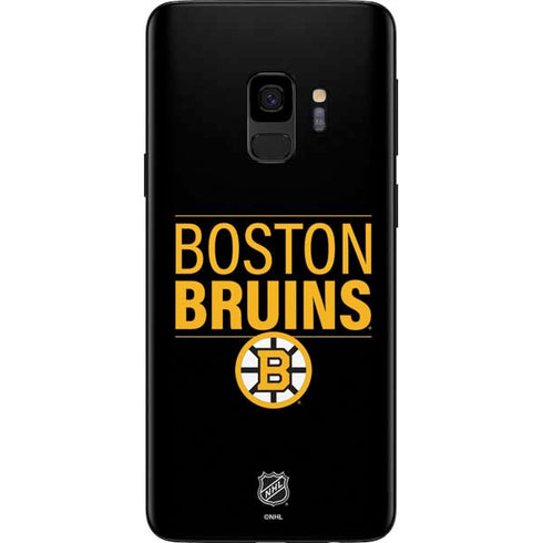 NHL Boston Bruins Lineup Galaxy S9 Skin
