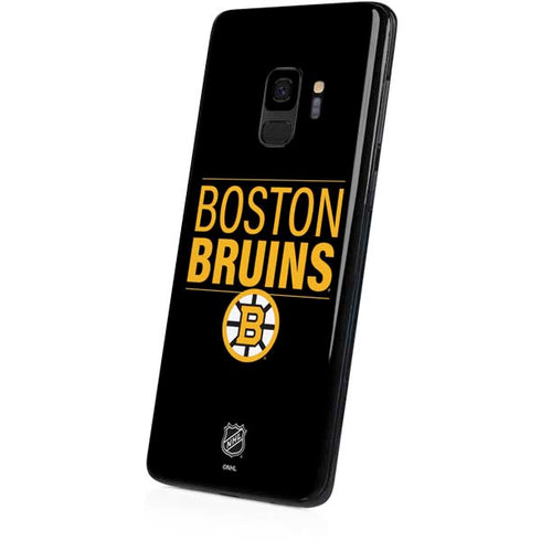 NHL Boston Bruins Lineup Galaxy S9 Skin