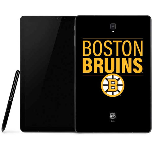 NHL Boston Bruins Lineup Samsung Galaxy Tab Skin