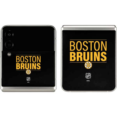 NHL Boston Bruins Lineup Galaxy Z Flip3 5G Skin